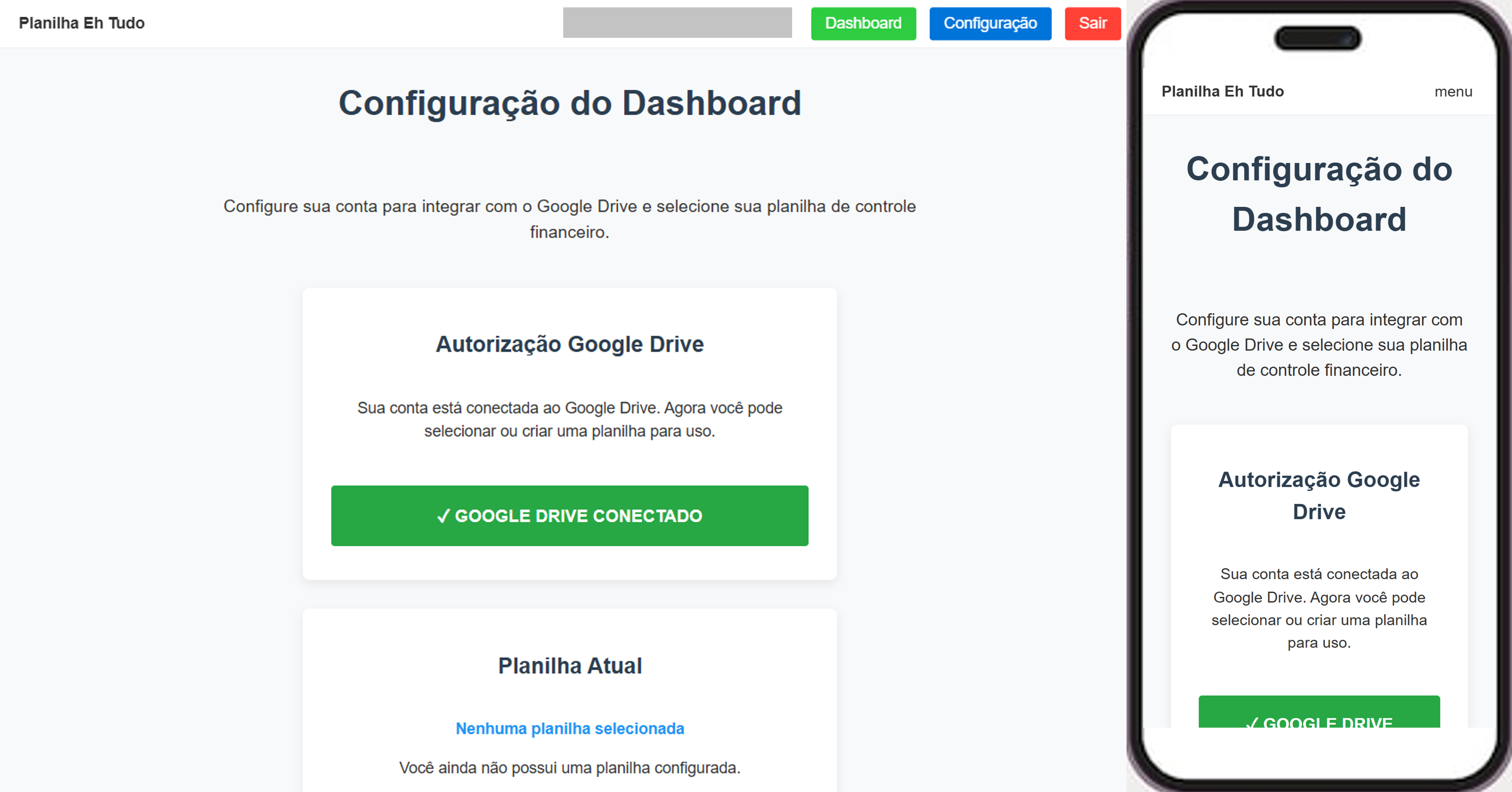 Confirmação de autorização